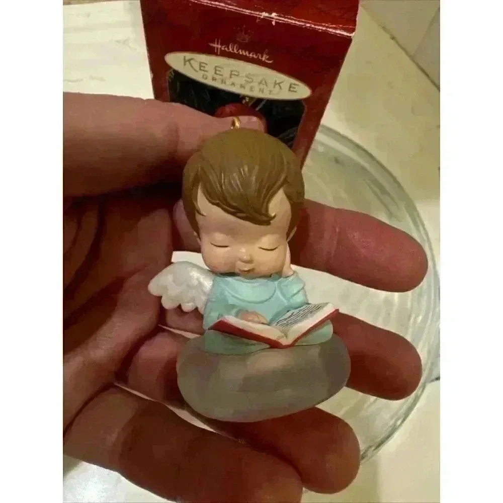 1993 Hallmark Keepsake Christmas Holiday Ornament MARYS ANGELS JOY 6TH IN SERIES